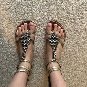 Sam Edelman “ginger” gladiator sandals